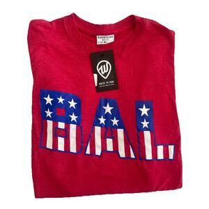 Where I’m From T Shirt Baltimore Red Size Small